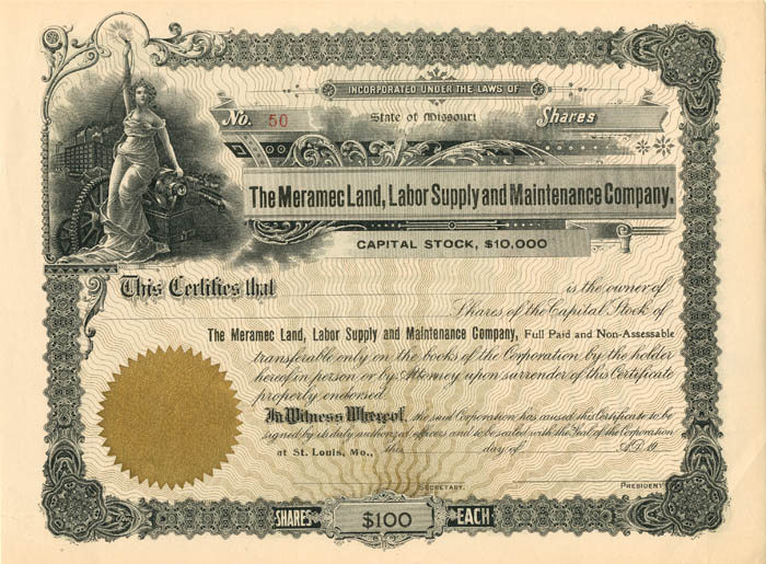 Meramec Land, Labor Supply and Maintenance Co.